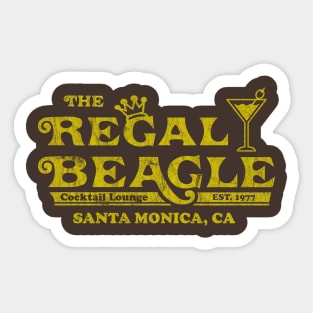 The Regal Beagle - Vintage Sticker